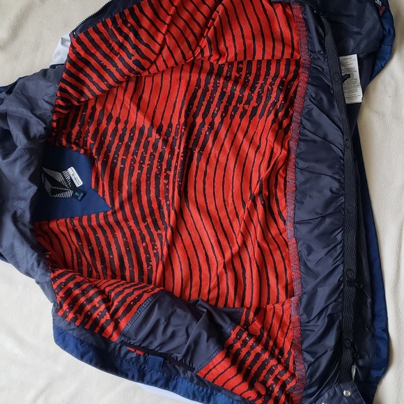 Volcom Men's snowboard ski jacket S navy white good condition - Picture 6 of 11